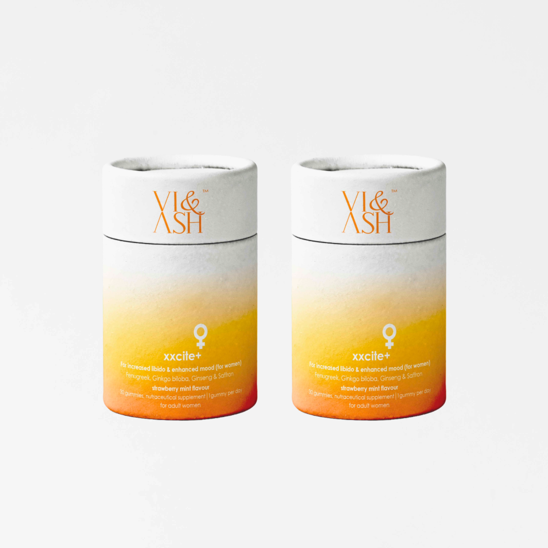 VI & ASH XXCITE+ - IGNITE YOUR PASSION | Boosts Libido Naturally | Enhances Mood and Energy | Supports Hormonal Balance | Promotes Relaxation | Improves Blood Circulation