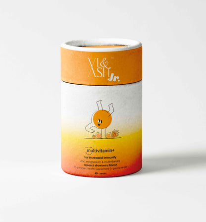 VI & ASH MV+ - Gummies For Children | Supports Immune Health | Enhances Cognitive Development | Tasty and Fun | Balances Energy Levels | Promotes Overall Well-being