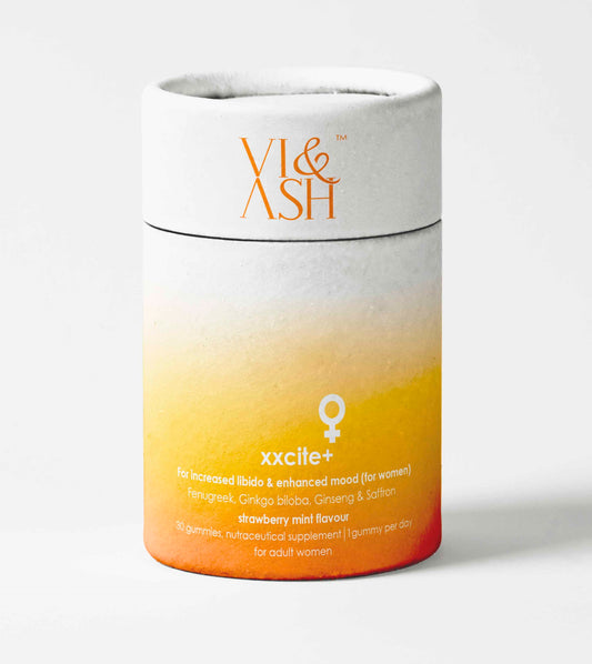 VI & ASH XXCITE+ - IGNITE YOUR PASSION | Boosts Libido Naturally | Enhances Mood and Energy | Supports Hormonal Balance | Promotes Relaxation | Improves Blood Circulation